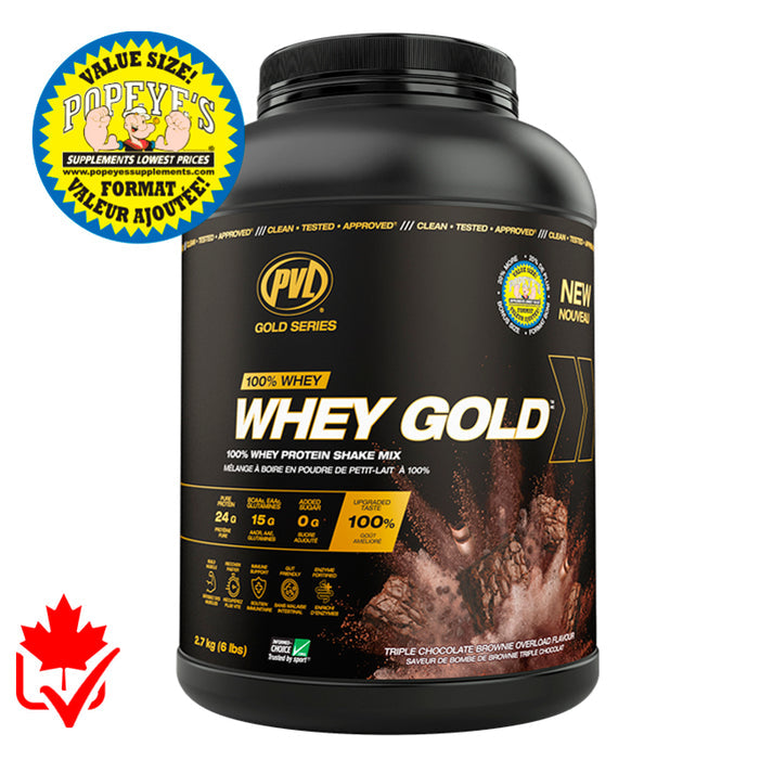 Free 6lb PVL Whey Gold + Free 300g Creatine